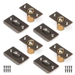 Ilyapa French Door Ball Catch - 4 Pack Oil Rubbed Bronze Closet. Fixed Price $18.33.