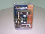 Tfh, Tru-guard, Satin Nickel, Naples Style, Reversible Lever Passage Lockset. Fixed Price $28.99.
