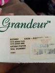 Grandeur Fifth Avenue Plate Single Dummy Knob, Antique Pewter. Fixed Price $81.99.