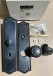 Baldwin 6554-102-ENTR Door Knob Handle Set Rope Oil Rubbed Bronze Entry Nos. Fixed Price $349.99.