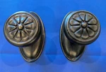 Emtek 70514PTMB Dummy Petal Knob Pair #14 Rosette In Medium Bronze. Fixed Price $99.00.