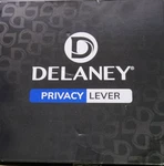 Delaney BP-502T-CI Cira Series Privacy Door Lever Set From Contemporary Collecti. Fixed Price $43.99.