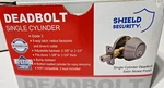 Shield Security Deadbolt Single Cylinder Lockset Door Satin Nickle - Keyed. Fixed Price $9.64.