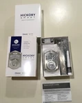 Hickory Smart Electronic Bluetooth Deadbolt Door Lock Keypad Satin Nickel Nib. Fixed Price $59.99.