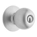 Schlage Orbit Satin Chrome Light Commercial Storeroom Door Knob. Fixed Price $23.99.