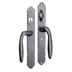 Hoppe Hls 9000 Sliding Door Handle Set Verona Lever Active Keyed Oil Rubbed Bra. Fixed Price $525.69.