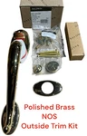 Baldwin O.s Outside Trim Dummy Polished Brass 6621-003 Lexington Series Nos. Fixed Price $99.99.
