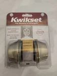 Kwikset 96650-391 Antique Brass Double Cylinder Deadbolt 2 Keys. Fixed Price $13.99.
