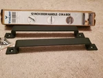 Vivalight 12" Sliding Barn Door Handle Pull Flush Hardware Set, Flat. Fixed Price $18.50.