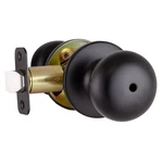 Design House Cambridge Brass Privacy Door Knob In Matte Black. Fixed Price $41.31.
