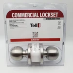Satin Stainless-steel Entry Ball Knob Lock CL100008. Fixed Price $49.99.