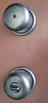 Vintage Kwikset Hancock Privacy Bed/bath Bathroom Door Knob Lock Rustic Pewter. Fixed Price $39.99.