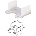 Prime-line 1-7/16 In. X 3/4 White Nylon Single Pocket Door Guide 6565. Fixed Price $9.31.