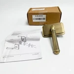 Signature Hardware 552057AB Roman Door Knob Interior Set Antique Brass. Fixed Price $106.99.