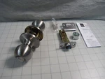 Taymor Privacy 36-RD4403SN Gala Ball Knob 4-IN-1 Adjustable Latch Door Set. Fixed Price $15.39.