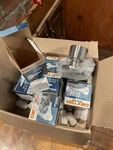 Set Of 8 New In Box Schlage Dexter Dummy Door Knobs J170 Bry 630. Fixed Price $14.00.