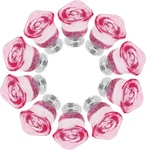 Geesatis 10 Pcs Pink Crystal Drawer Knobs Cabinet Pulls Handles For Home. Fixed Price $27.64.