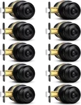Sopoby Privacy Door Knob, 10 Matte Black Round Pack,. Fixed Price $83.92.