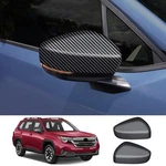 Lunqin Chrome Carbon Fiber Side Door Mirror Trim Cover Subaru Forester 2. Fixed Price $71.46.