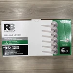 Reliabilt Satin Nickel Passage Door Handle Hall Closet 6-PACK. Fixed Price $94.00.