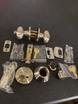 Sure-loc Arapaho AR107/DB201 Satin Nickel Knob & Deadbolt Set. Fixed Price $43.18.
