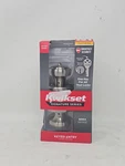Kwikset Sora 2.19 In. Round Door Knob W/ Smartkey Security. Fixed Price $29.99.