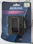 Schlage SC990B-716 Sliding Door Pull, Aged Bronze. New Sealed. Fixed Price $16.20.