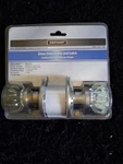 Defiant 2 In. Satin Nickel Victorian Glass Door Knob D6. Fixed Price $7.98.