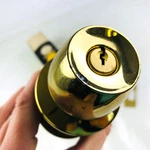 Arrow 351 Panic Proof Door Knob Lockset Keyed Cylinder DCRX3 Bright Brass Coated. Fixed Price $31.14.