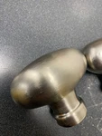 Baldwin 5225056FD Egg Dummy Door Knob With Rosette, Satin Nickel Finish. Fixed Price $194.99.