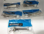 5 Pack Lot Everbilt Solid Doorstop Satin Nickel Finish 489 247. Fixed Price $9.75.