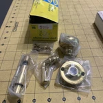 Ives Storm Door Lock #980 B3 Brass Finish. Fixed Price $28.00.