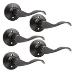 Gobekor 5 Pack Half Dummy Door Handles Oil Rubbed Bronze Lever. Fixed Price $38.84.