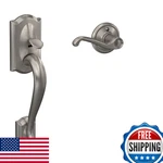 Schlage FE285 619 Rh Camelot Front Entry Handleset Right-handed Flair. Fixed Price $295.55.