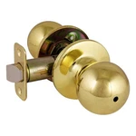 Design House Brass Ball 2-WAY Latch Privacy Door Knob In Polished. Fixed Price $35.77.