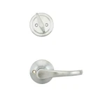 Kwikset SL1150GV15 Safe Lock Grapevine Interior Lever Handle Satin Nickel. Fixed Price $19.99.