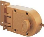 Mintcraft Jimmy Proof Single Cylinder Lock Bright Brass Finish. Fixed Price $49.99.