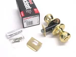New! Kwikset "300T" Privacy Bed / Bath Door Lockset, Tylo, Fin: Polished Brass. Fixed Price $14.99.