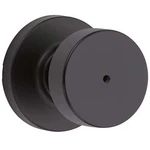 Kwikset Pismo Privacy Door Knob With Round Rose, Matte Black. Fixed Price $15.59.