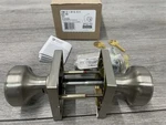 Kwikset 400MNKSQT-15S Maven Single Cylinder Keyed Entry Lever Satin Nickel. Fixed Price $26.99.