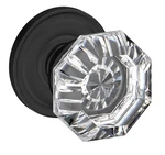 Baldwin 5080190FD Dummy Door Knob Set W/ 5048 Rose, Estate Collection, Satin Bla. Fixed Price $256.00.