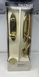 Baldwin 85360003FD Blakely Dummy Handleset W/egg Interior Knob Polished Bras. Fixed Price $149.99.