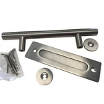 Signature Hardware 456468 Adleigh Sliding Barn Door Handle Pull -stainless Steel. Fixed Price $42.90.