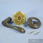 Right Weslock Traditonale Bordeau 605 Gray Dummy Closet Door Lever. Fixed Price $9.49.