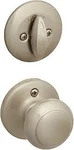 Kwikset Cove 604CV 15 Interior Active Handleset Trim & Single Cylinder Deadbolt. Fixed Price $9.99.