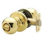 Copper Creek BK2030PB Ball Door Knob, Privacy Function, Polished Brass. Fixed Price $9.95.