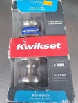 Kwikset Juno Privacy Bed & Bath Door Knob New. Fixed Price $19.99.