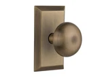 Nostalgic Warehouse Studio Plate & New York Round Door 5660619 Ob. Fixed Price $90.00.