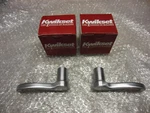 2X Kwikset 788CHL 15 Satin Nickel Dummy Lever Rh & Lh W/ Laurel Cover.. Fixed Price $27.99.