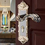 Gold Antique Privacy Door Security Entry Lever Handle Mortise Latch Locks + Keys. Fixed Price $35.15.